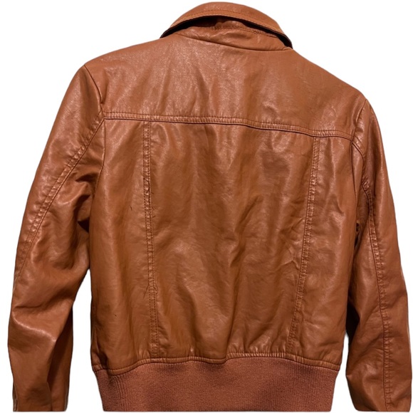 Wet Seal Faux Leather Jacket - Picture 3 of 6